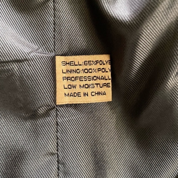 Luca Rossi Blazer Men's 44 L Gray Long Lined Pinstripe Sports Jacket in Excell - Picture 11 of 12